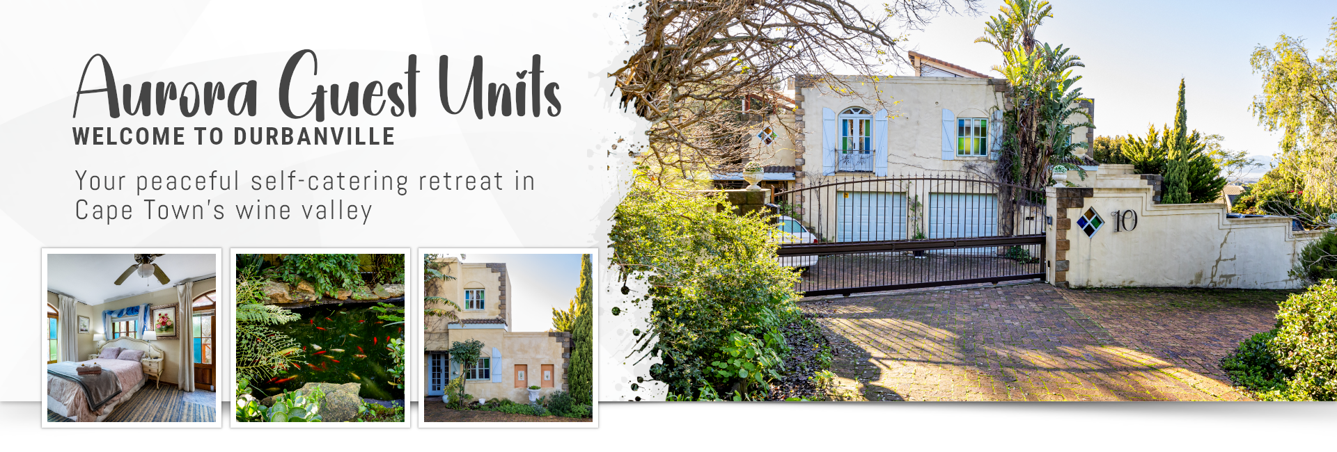 Experience comfortable, self-catering accommodation in Durbanville at Aurora Guest Units. Quiet, secure, and centrally located near Cape Town and the Winelands
